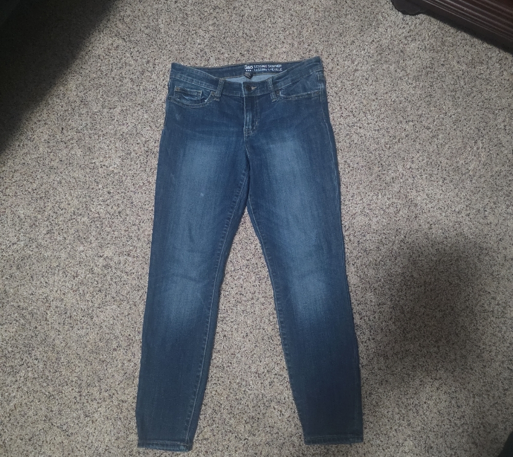 GAP Women's Medium Blue Skinny Jeans